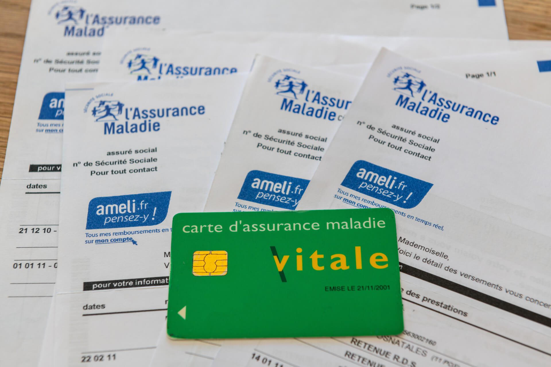 carte vitale assurance maladie ophtalmo